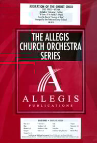 cover Adoration of the Christ Child Orchestra sheet music cover